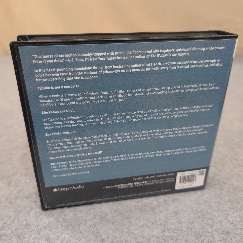 House of Correction‎ Nicci French Unabridged CD Audiobook Psychological Thriller - Picture 2 of 2